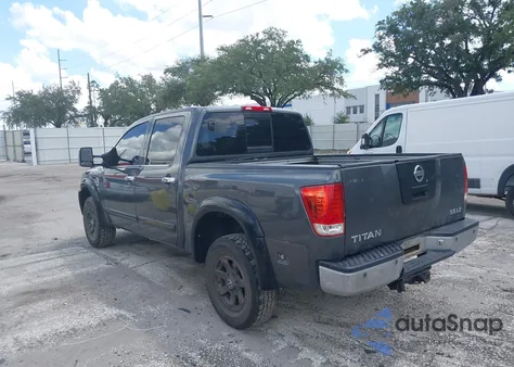 2004 Nissan Titan Le из США, поврежденный, VIN 1N6AA07B24N520148